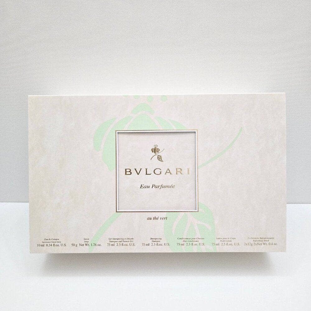 Bvlgari 8 pcs Gift Set Eau Parfumee au the Vert  NEW - Picture 3 of 7